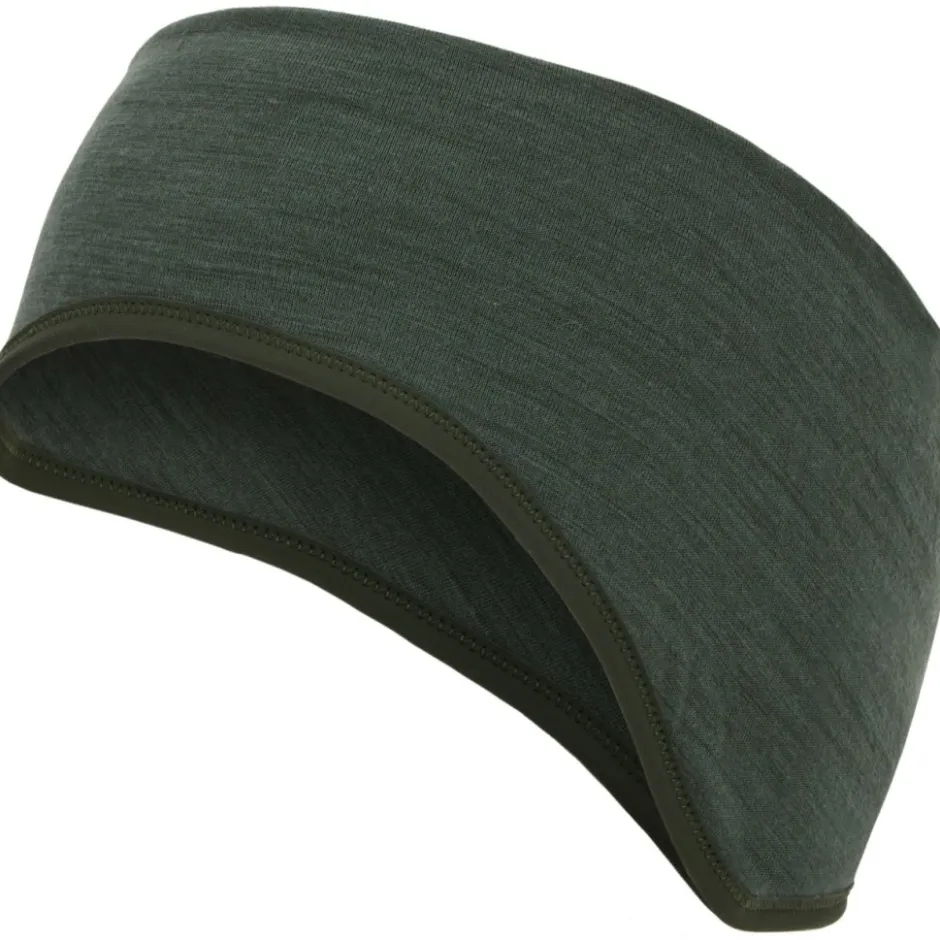 Mutsen En Doeken < Santini Explorer Wool Ear Warmer Hoofdband SP722--XPLWOOL - groen VE