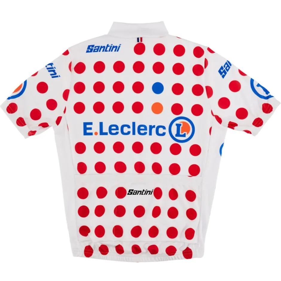 Shirts Kinderen < Santini GPM Leader Fietsshirt met Korte Mouwen Kinder - Tour de France™ 2025 Collection - TF940B1422TDFKOM - pois PO
