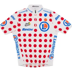 Shirts Kinderen < Santini GPM Leader Fietsshirt met Korte Mouwen Kinder - Tour de France™ 2025 Collection - TF940B1422TDFKOM - pois PO