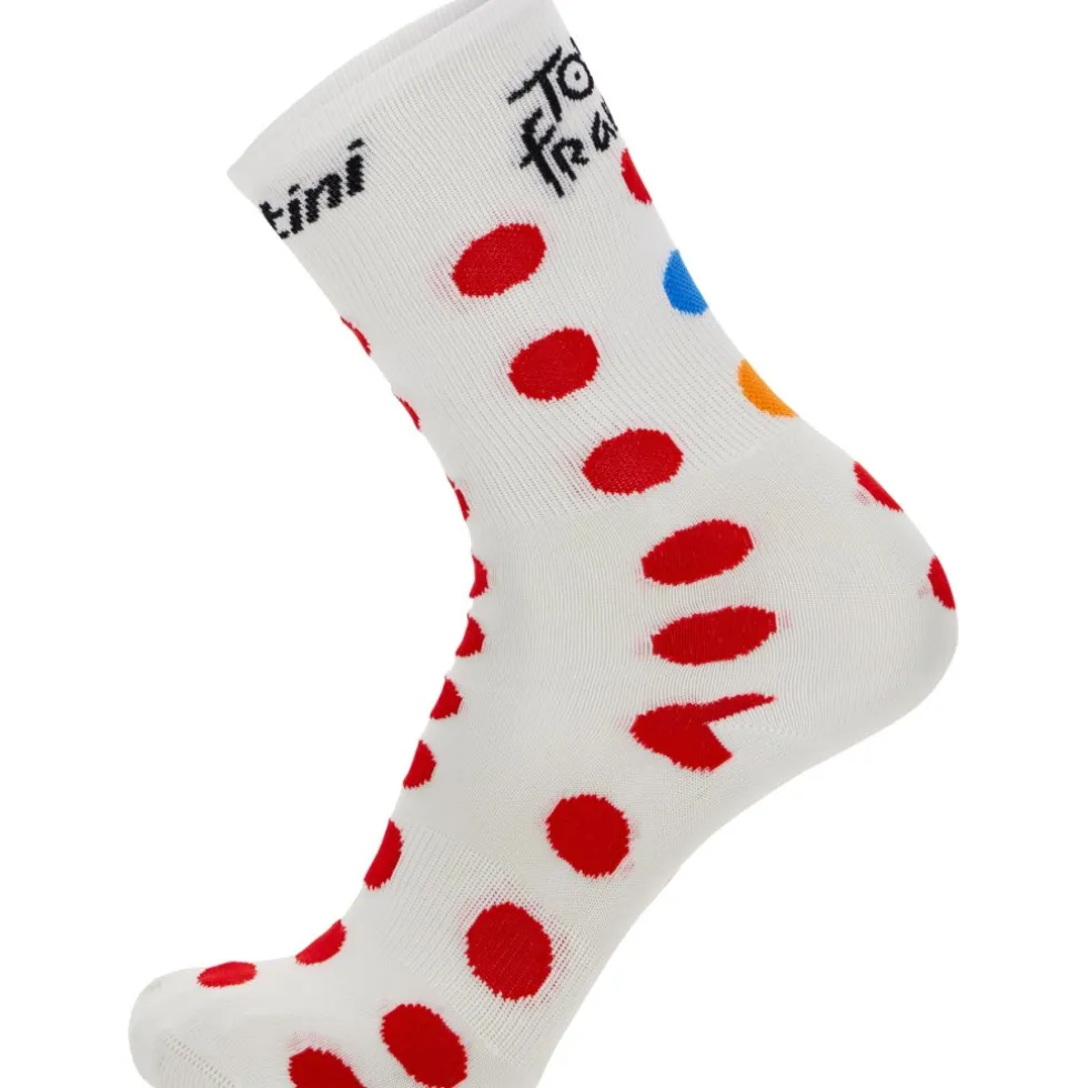 Santini GPM Leader Sokken - Tour de France™ 2025 Collection - RE652HP23TDFKOM - pois PO