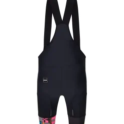 Santini Grand Départ Bretagne Fietsshort met Bretels Dames - Tour de France Femmes Avec Zwift™ 2025 Collection - RE1375FBBRET5TDF - zwart NE