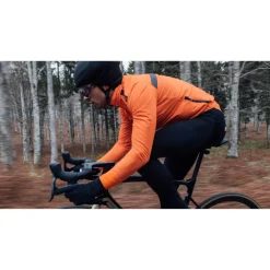 Santini Guard Neos Rainproof Fietsjas Heren 4W50875GUARDNEOS - orange fluo AF