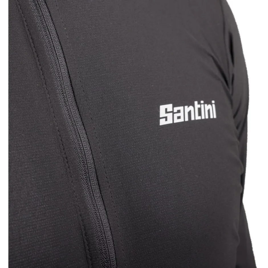 Racefietsjacks|Regenjassen < Santini Guard Nibu Cycing Regenja Heren P52275GUARDNIB - zwart NE