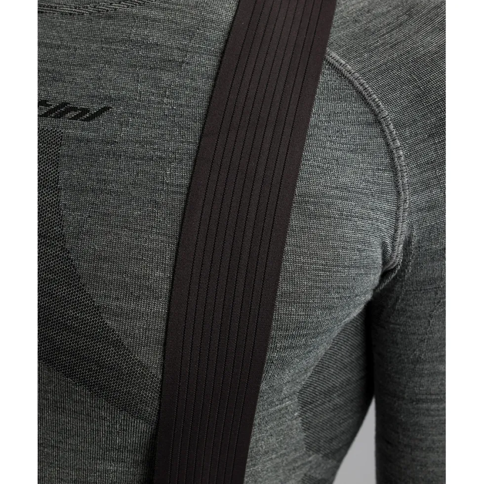 Santini Guard Nimbus Fietsbroek met Bretels Heren 3W1190GITGUARDNIMB - zwart NE