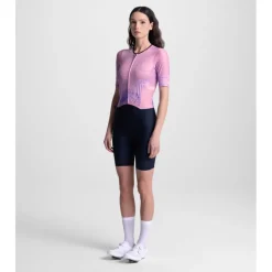 Santini Leaf Mot Trisuit Dames 6T774LIMGLEAFMOT - lilla LL