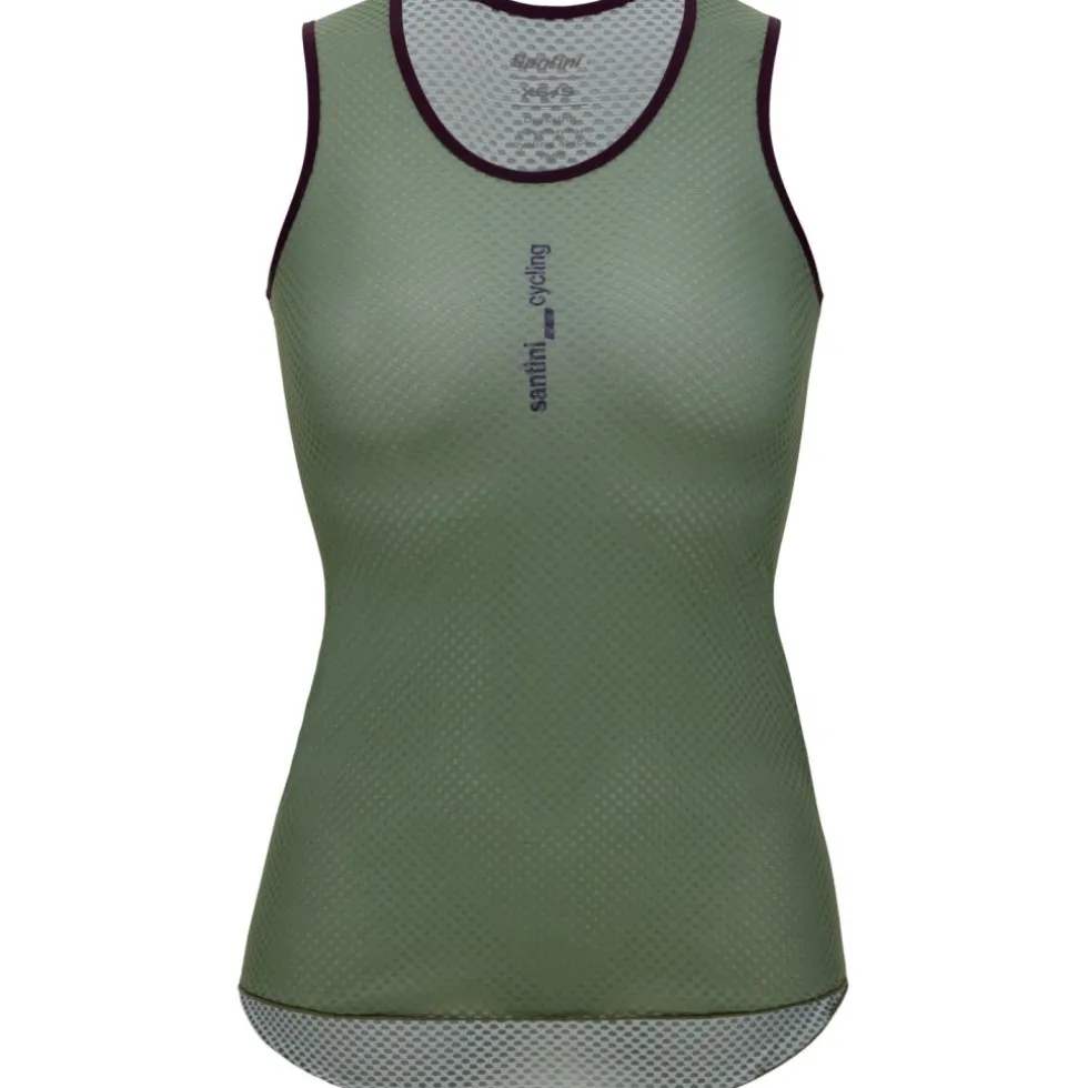 Santini LIEVE Hemd zonder Mouwen Dames BW65GLLLIEVE - green VE