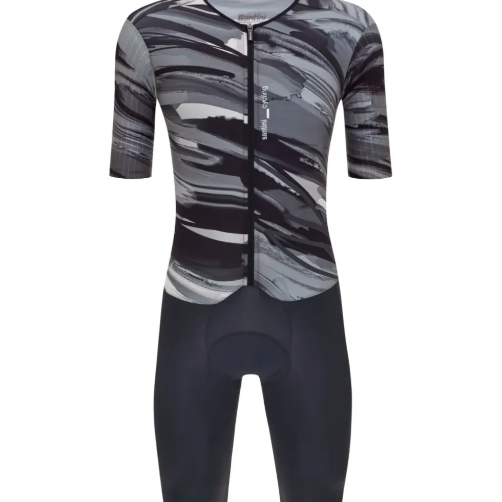 Santini Madss V2 Aerosuit Racebody Heren 5S851YC3MADSSV2 - asphalt grey GR