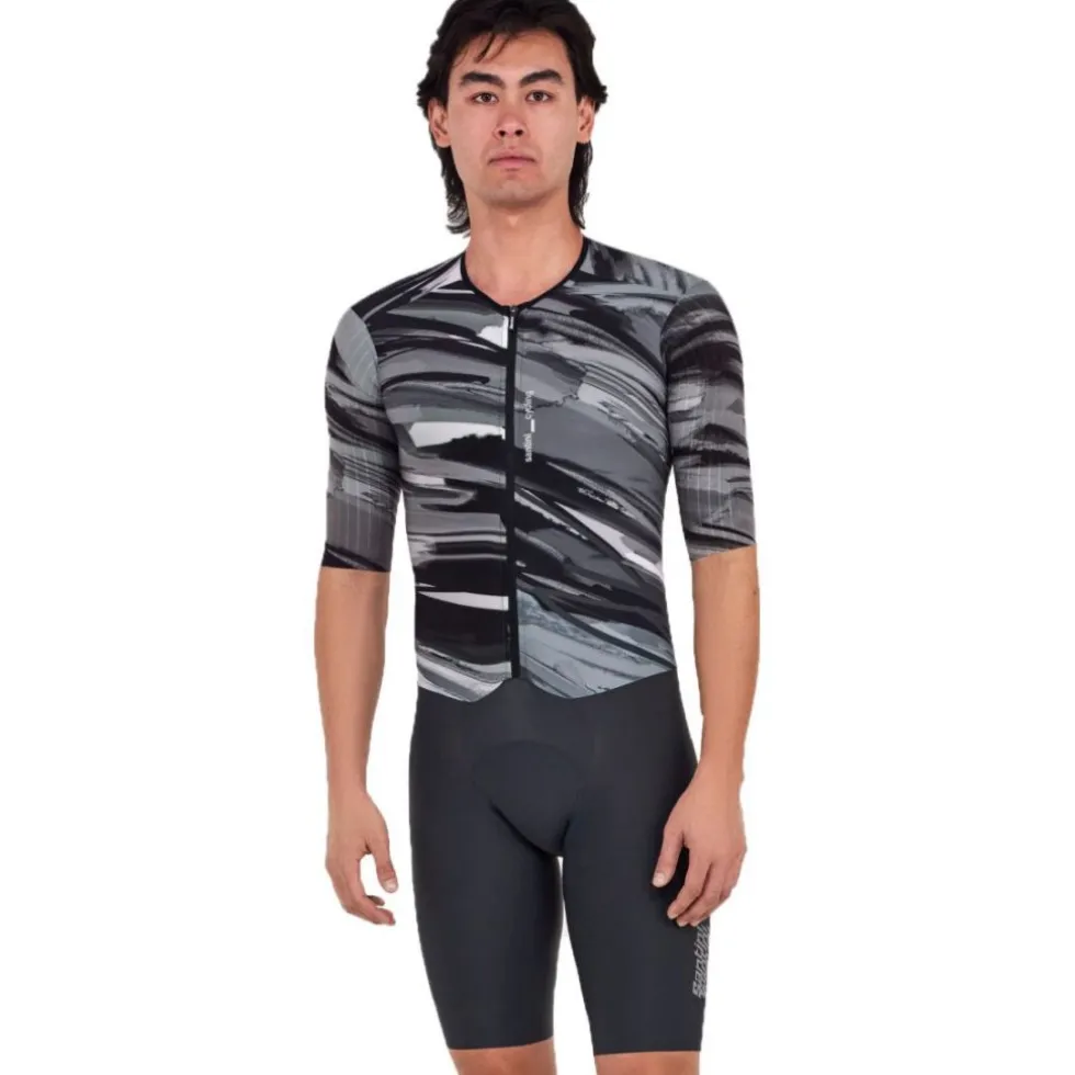 Santini Madss V2 Aerosuit Racebody Heren 5S851YC3MADSSV2 - asphalt grey GR