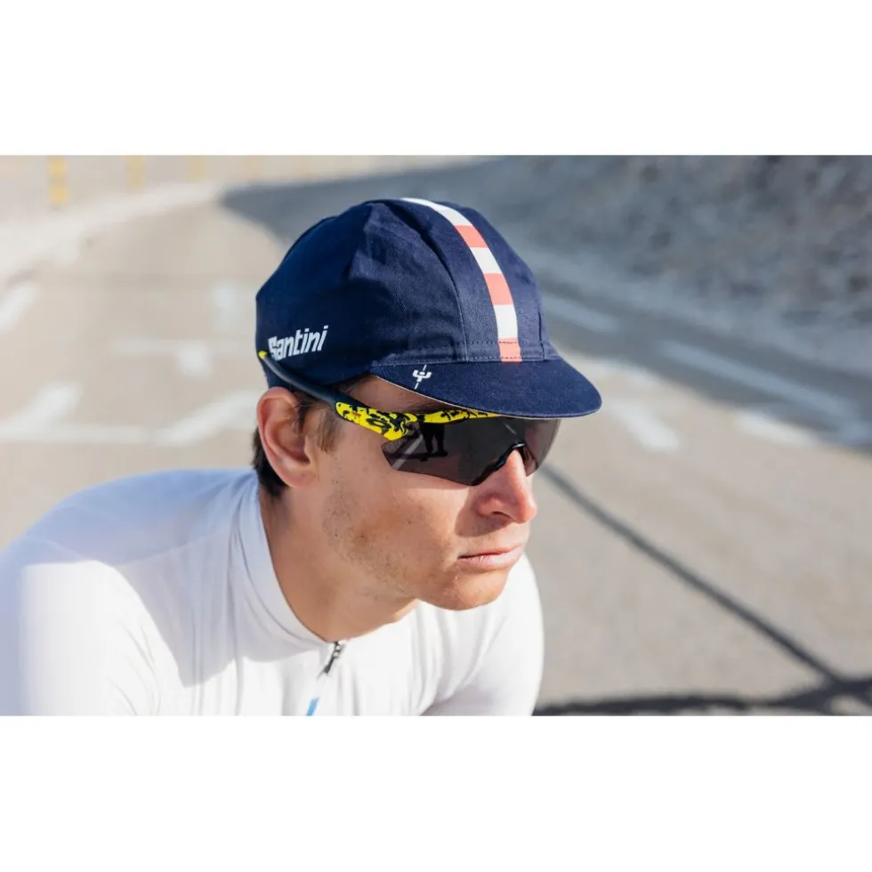 Santini Maillot Jaune M.Ventoux Fietspet - Tour de France™ 2025 Collection - MJ460COTMV - nautica NT