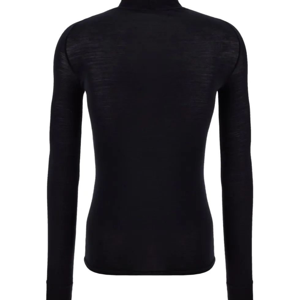 Santini Next 2 Skin Hemd met Lange Mouwen Heren BM005GLLN2S - zwart NE
