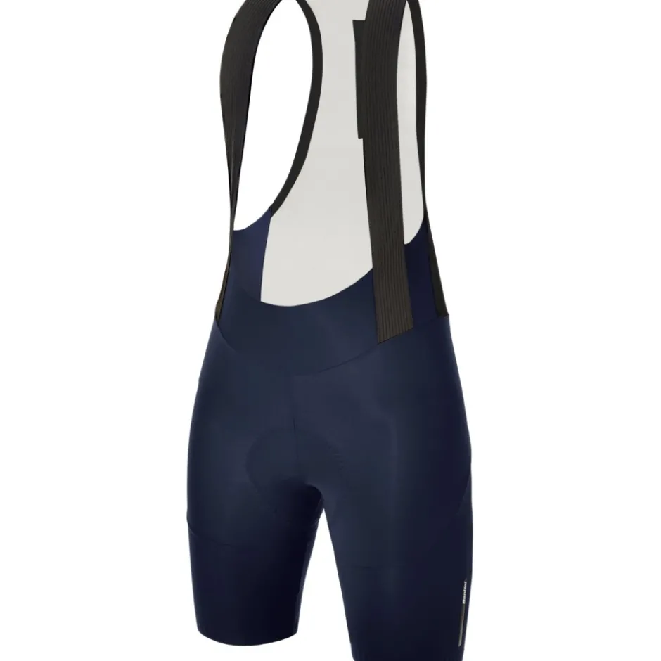 Bib Shorts < Santini Plush Dames Fietsshorts met Bretels 3S1062GILPLUSH - blu nautica