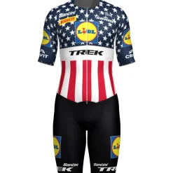 Body'S < Santini Quinn immon' UA National Champion Racebody Heren - Lidl-Trek Tour De France™ 2025- RE851YC325LTU - zwart NE