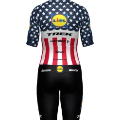 Body'S < Santini Quinn immon' UA National Champion Racebody Heren - Lidl-Trek Tour De France™ 2025- RE851YC325LTU - zwart NE
