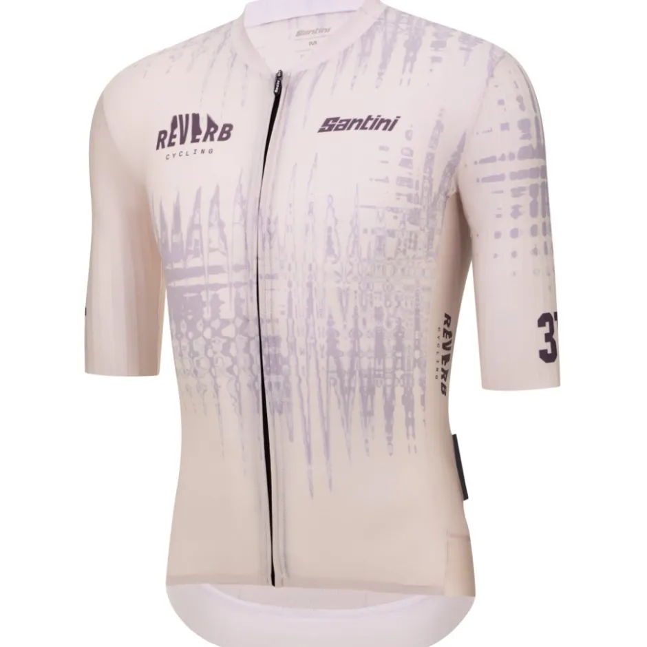 Wielershirts < Santini Reverb Cycing Korte ouwen hirt heren RE97175C26REV - print