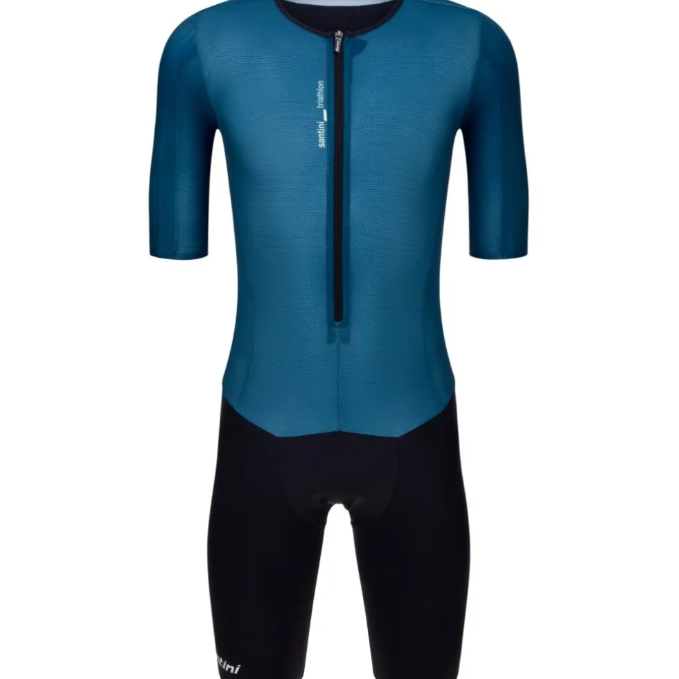 Santini Riel Triatlondress voor heren 6T780IMGMVR05 - grigio asfalto GR