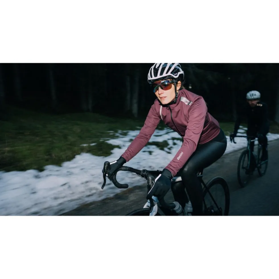 Santini Vega+ Winterjas Dames 5W51775VEGA - burgundy BU