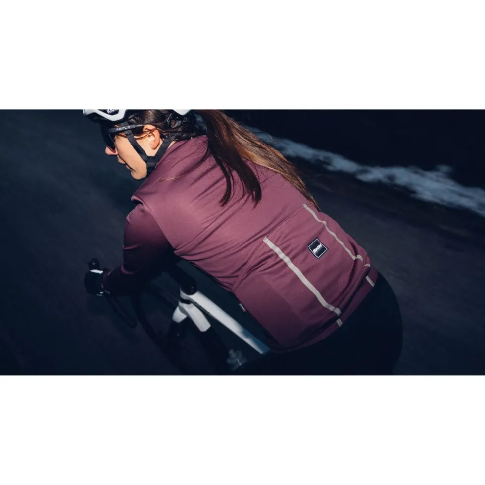 Santini Vega+ Winterjas Dames 5W51775VEGA - burgundy BU