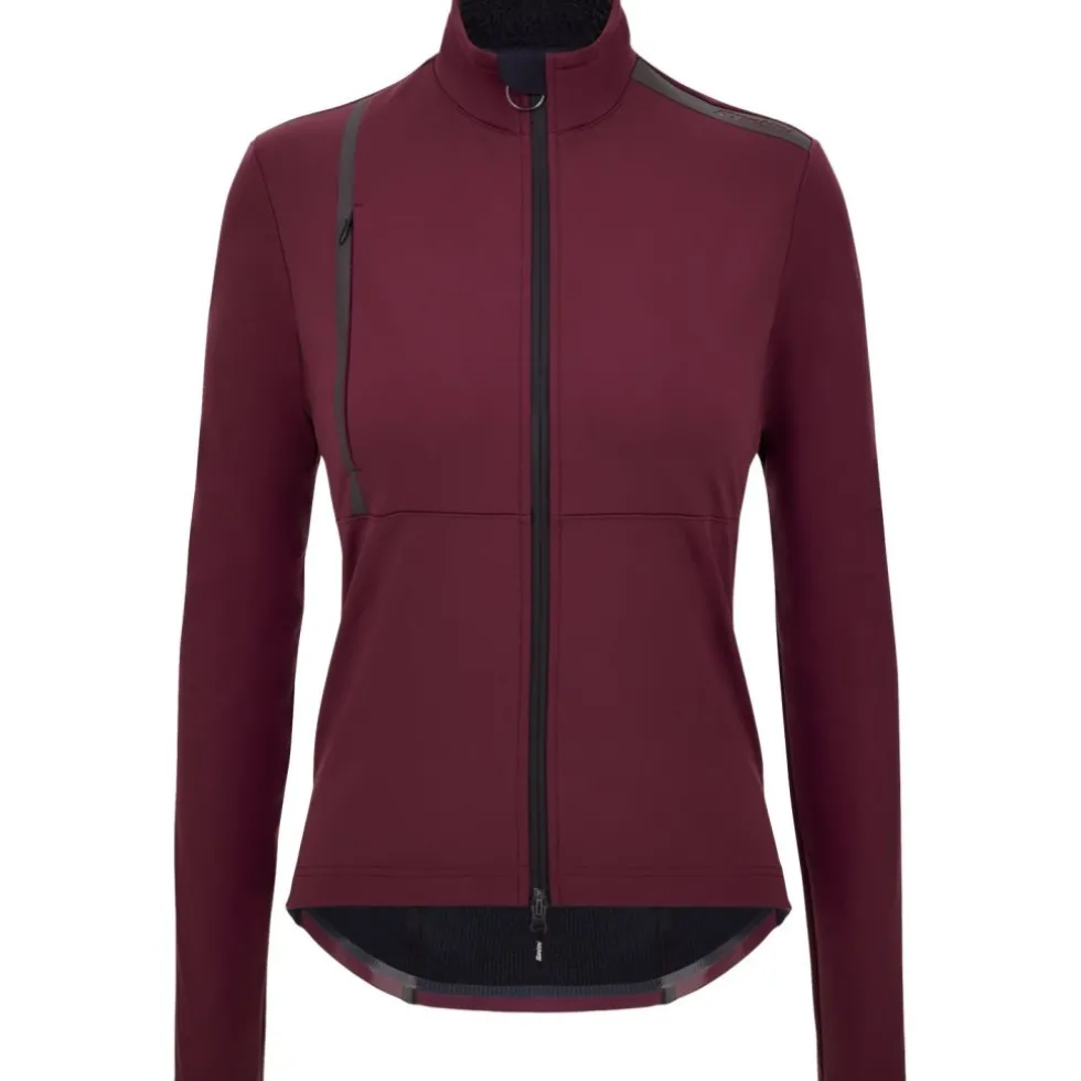 Santini Vega+ Winterjas Dames 5W51775VEGA - burgundy BU