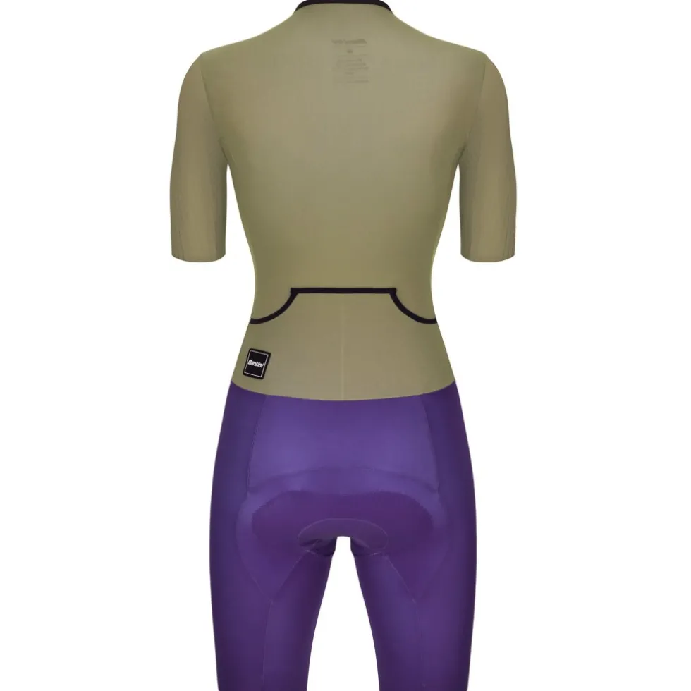 Santini Viper Trisuit Dames 5T780LIMGVIPER - ocra