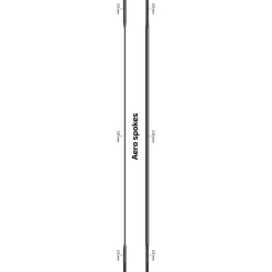 Spaken En Nippels < Sapim CX-Sprint Spokes 2.0/2,25-1.25/2,0mm - straight - black
