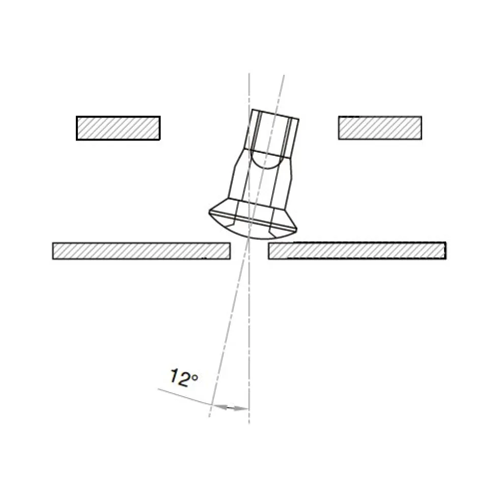 Sapim Inverted Aluminium Nipple - Upside Down