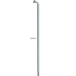 Sapim Leader Spokes 2,0 mm - silver