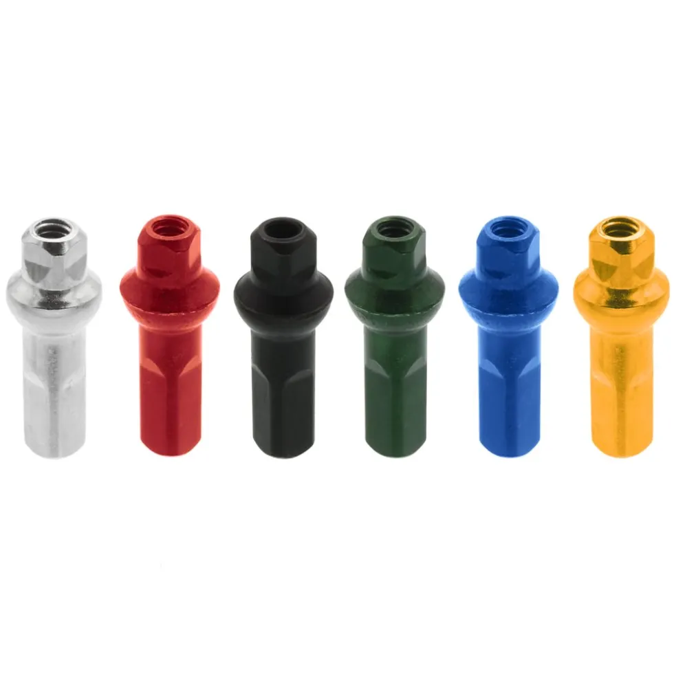 Sapim Polyax Aluminium Nipple 2mm - Double Square