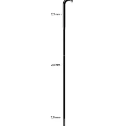 Sapim Strong Spokes 2,3/2,0 - black