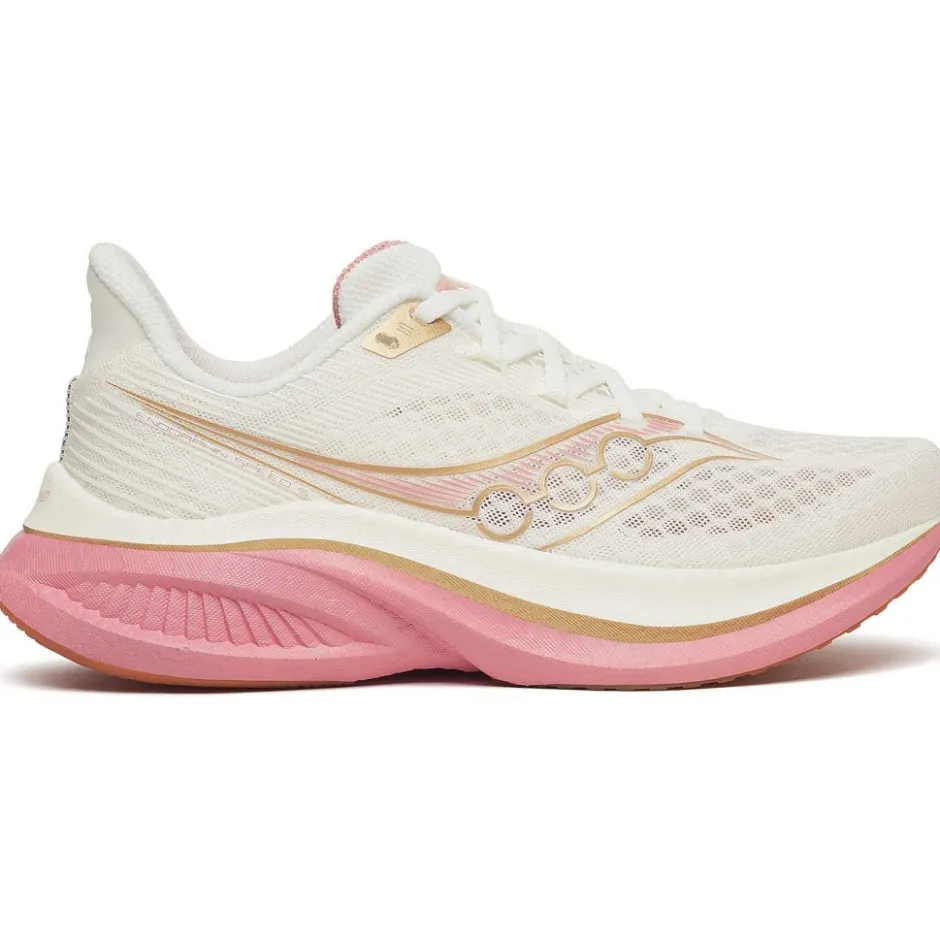 Hardloopschoenen Voor Op De Weg|Schoenen < Saucony Endorphin Speed 5 Hardloopschoenen Vrouwen - ivory/mauve