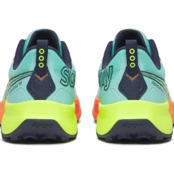 Saucony Peregrine 16 Hardloopschoenen Heren - splash/citron
