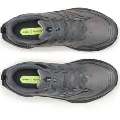 Saucony Peregrine 16 Hardloopschoenen Heren - carbon/black