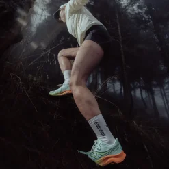 Saucony Peregrine 16 Hardloopschoenen Vrouwen - aqua/citron