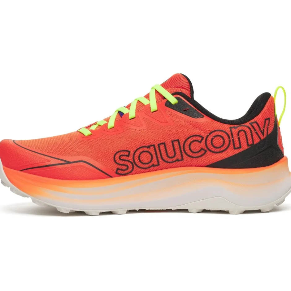 Hardloopschoenen Heren|Trailrunning Schoenen < Saucony Peregrine 16 Hardloopschoenen Heren - fire/black