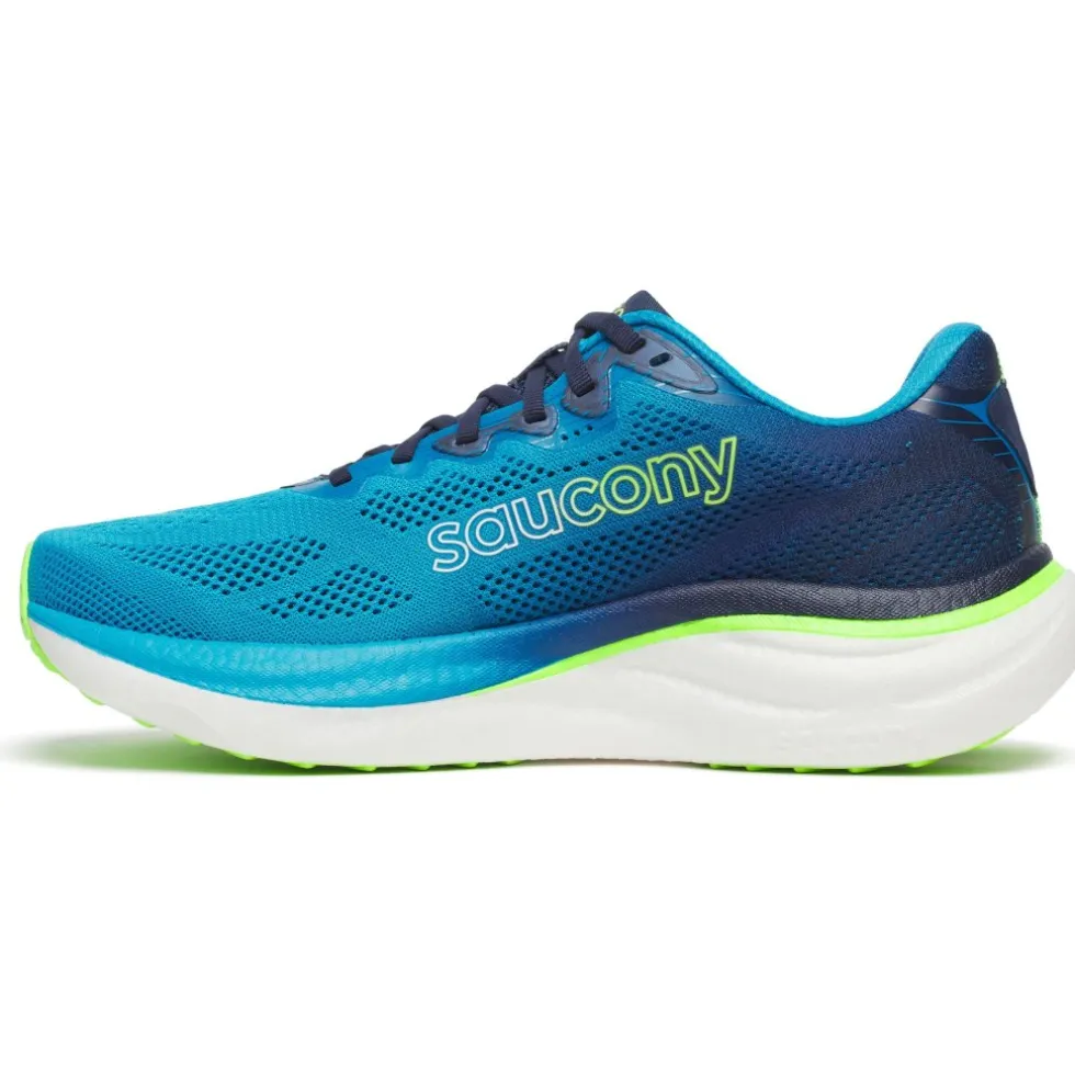 Saucony Ride 19 Hardloopschoenen Heren - cobalt/slime