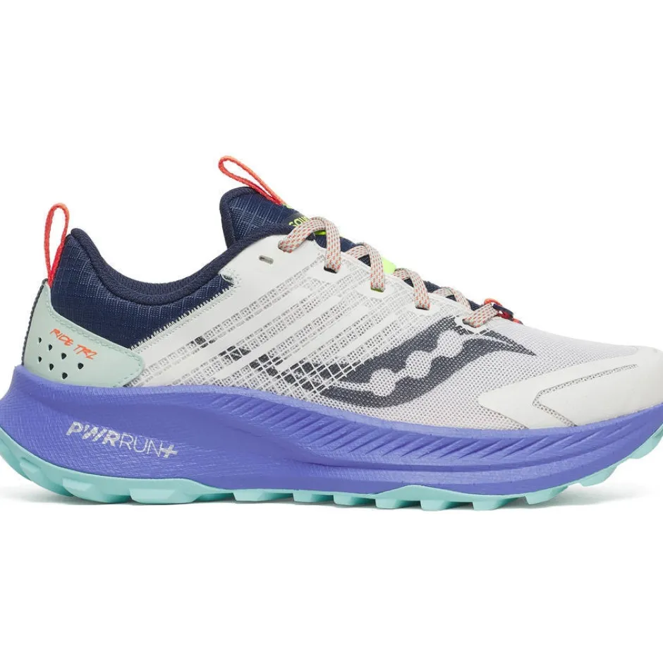 Hardloopschoenen Dames|Schoenen < Saucony Ride TR2 Hardloopschoenen Dames - white/navy