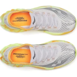 Hardloopschoenen Dames|Schoenen < Saucony Endorphin Pro 4 Hardloopschoenen Dames - fog/peel