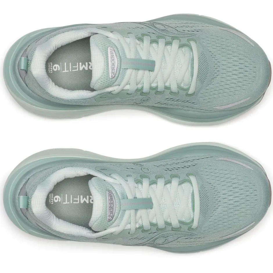 Hardloopschoenen Dames|Schoenen < Saucony Hurricane 25 Hardloopschoenen Dames - iceberg/aloe