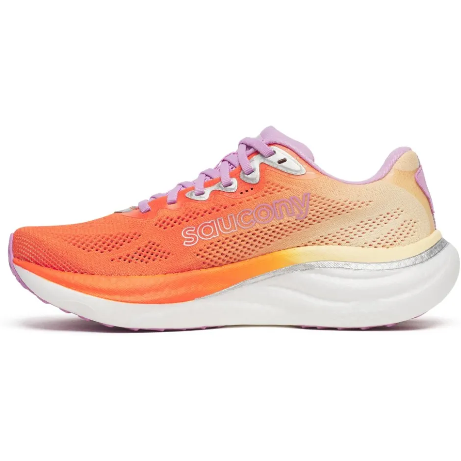 Hardloopschoenen Voor Op De Weg|Schoenen < Saucony Ride 19 Hardloopschoenen Dames - fire/orchid