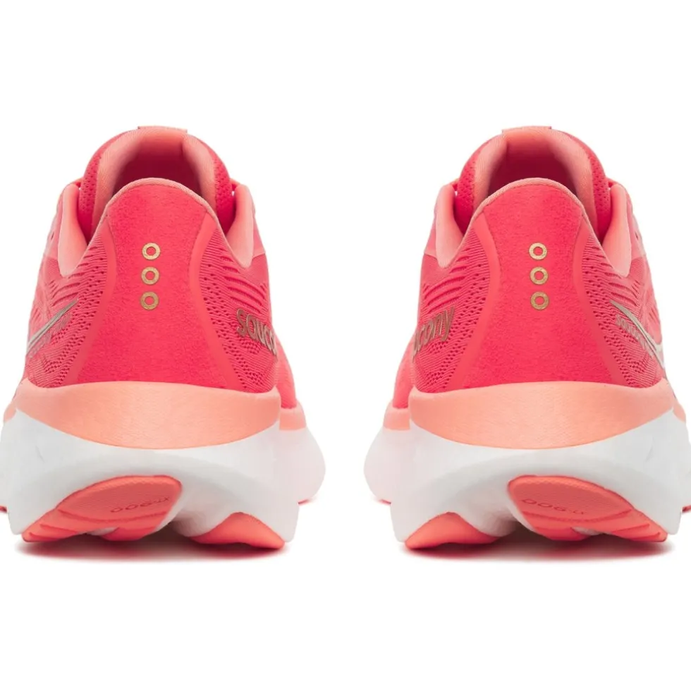 Saucony Ride 18 Hardloopschoenen Dames - coral/salmon