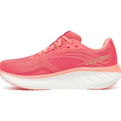 Saucony Ride 18 Hardloopschoenen Dames - coral/salmon