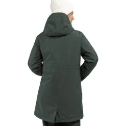 Schöffel Style Crivat Geïsoleerde Parka Dames - dark jade 6965