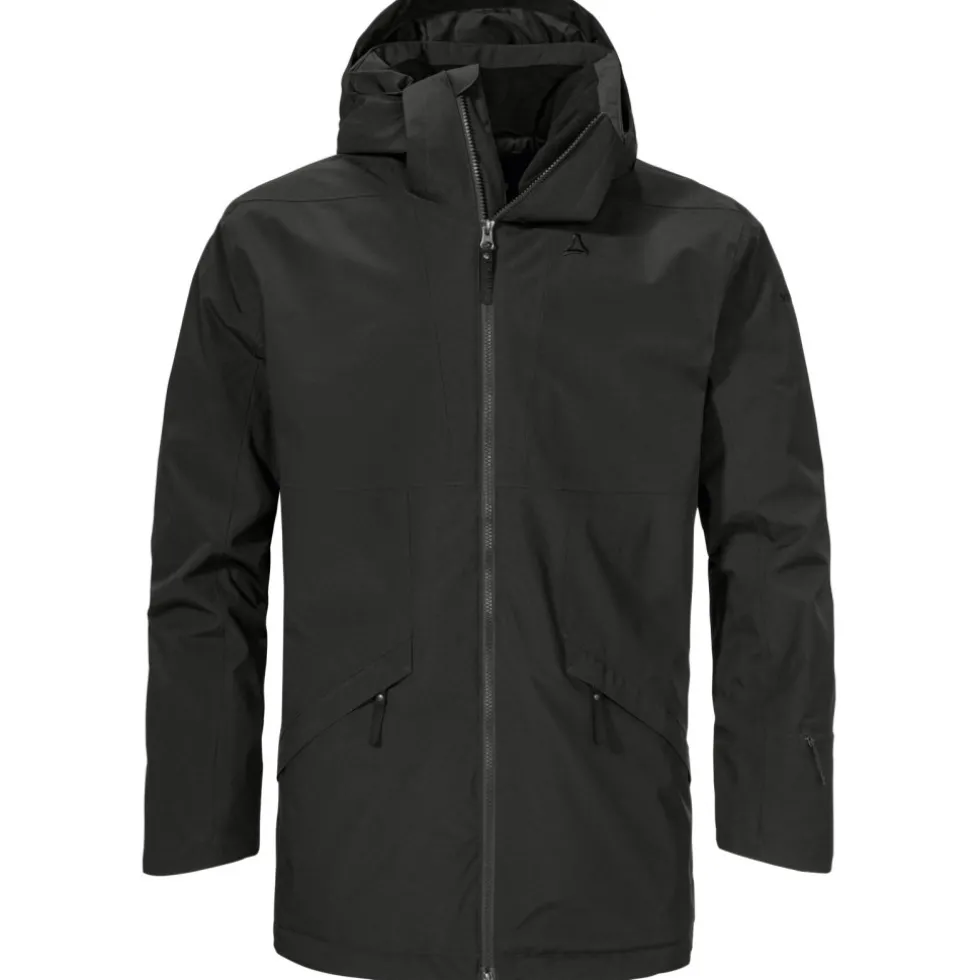 Schöffel Style Malkay Geïsoleerde Parka Heren - zwart 9990