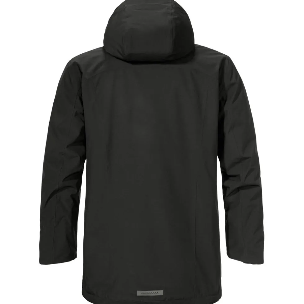 Schöffel Style Malkay Geïsoleerde Parka Heren - zwart 9990