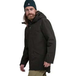 Schöffel Style Malkay Geïsoleerde Parka Heren - zwart 9990