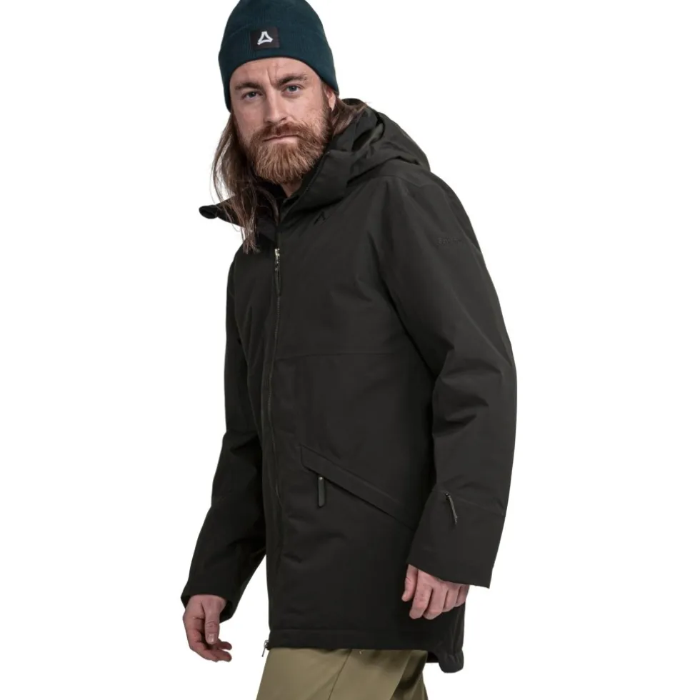 Schöffel Style Malkay Geïsoleerde Parka Heren - zwart 9990