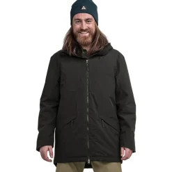 Schöffel Style Malkay Geïsoleerde Parka Heren - zwart 9990