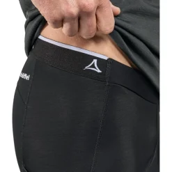 Onderbroeken < Schöffel Skin Warm 4h Binnenbroek Heren - zwart 9990
