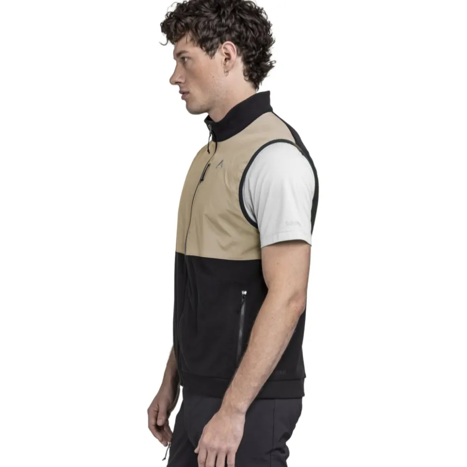 Jassen & Vesten < Schöffel Style Ash Fleece vest Heren - navy blazer 8820
