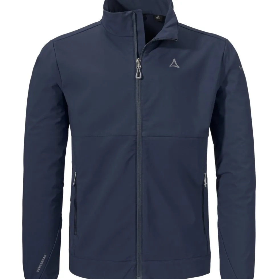 Schöffel Style Mirusha Softshell-Jas Heren - navy blazer 8820