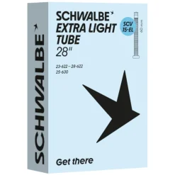 Binnenbanden < Schwalbe Binnenband - No. 15-EL (Extra Light) | 28" - 23/28-622/630 | SCV (Clik Valve)